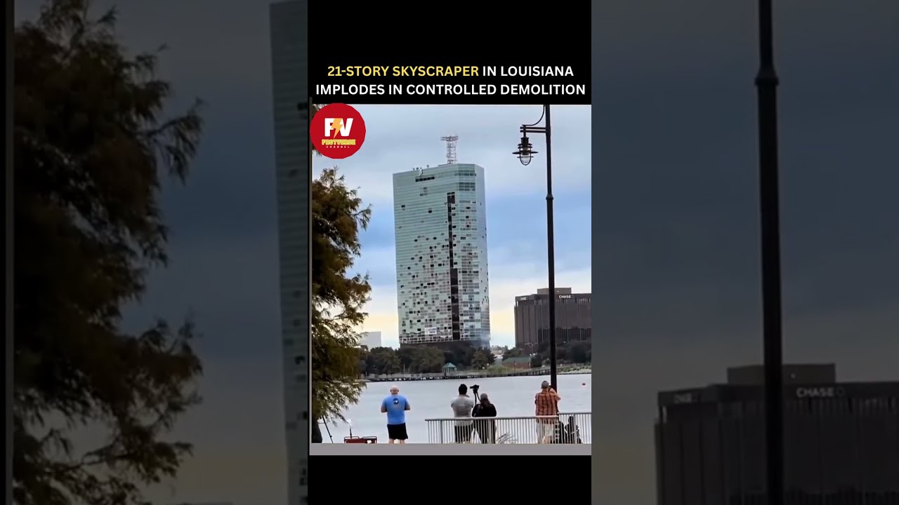 Building Demolition &mdash; Precision Engineering at Its Finest! 💥🏗️ | FACTVERSE | #demolition #building