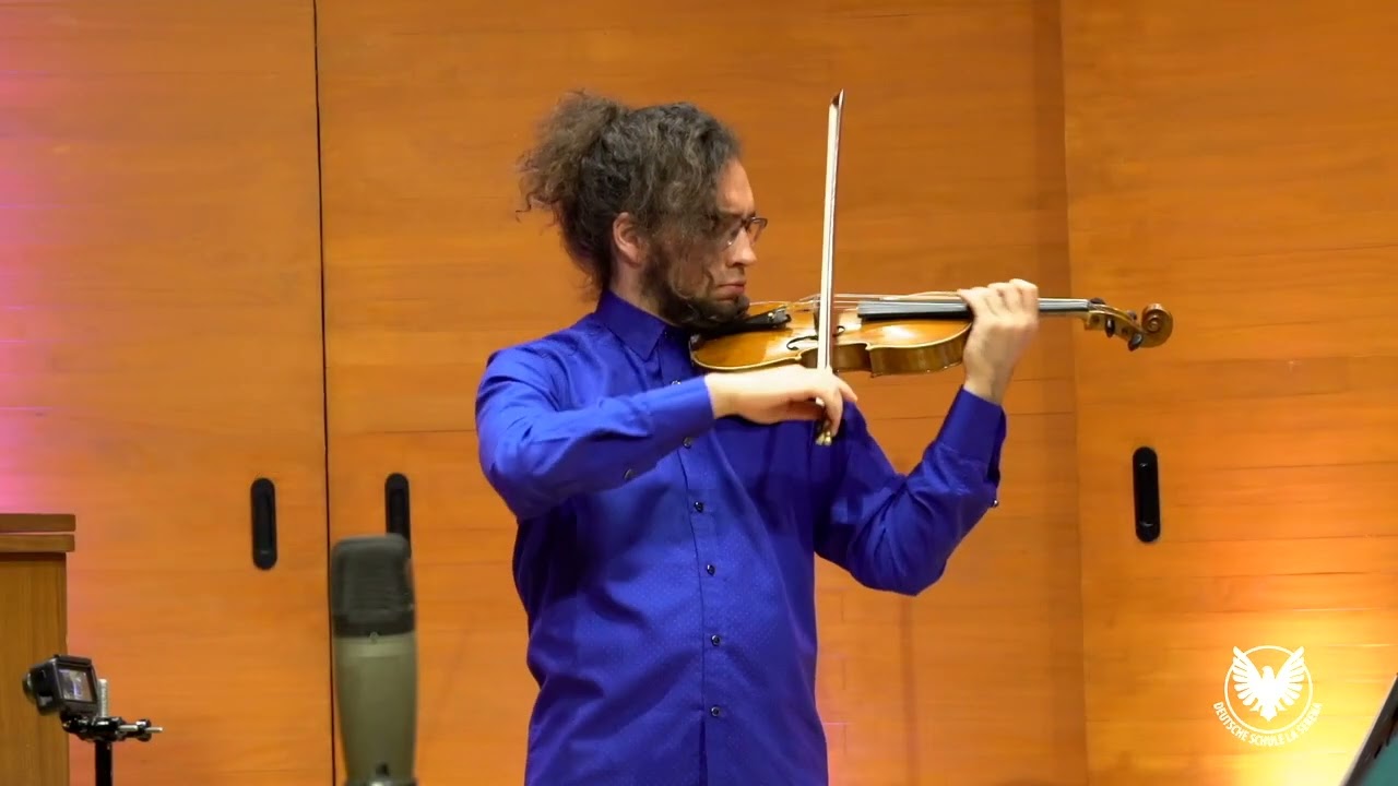 BRAHMS Sonata para violin y piano nº3: IV. Presto Agitato I Guillermo Vicencio I Salvador Güenante
