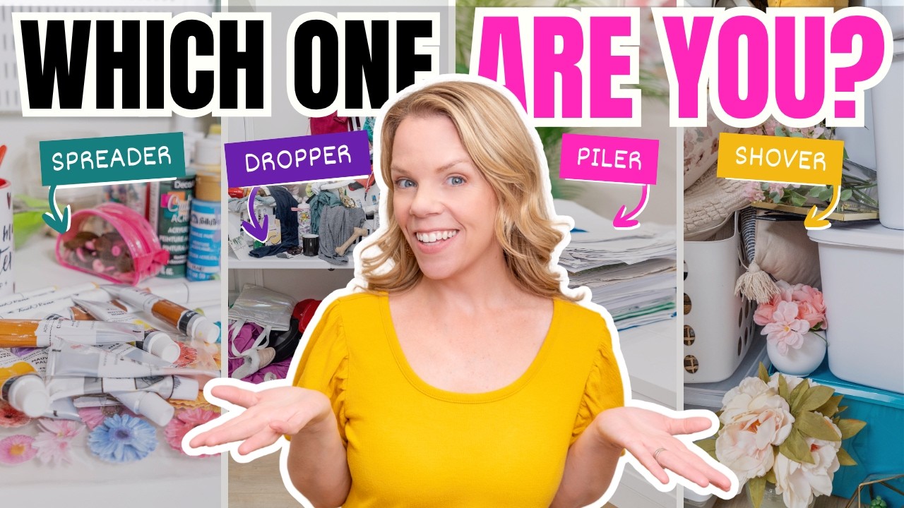 There are 4 types of *MESSY* people (which one are you?)