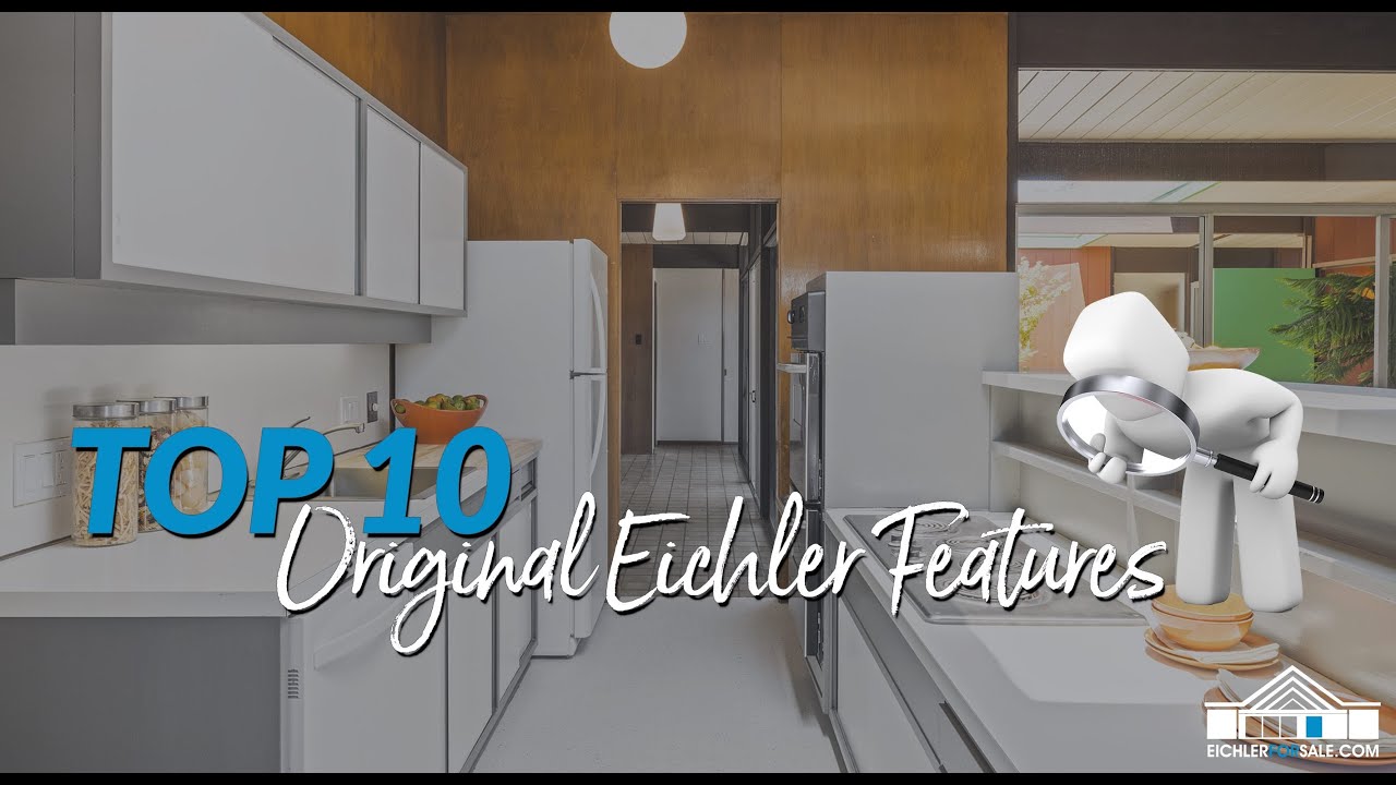 10 Original Eichler Features -What makes a house an Eichler? Eichler 101-MidCentury Modern Design