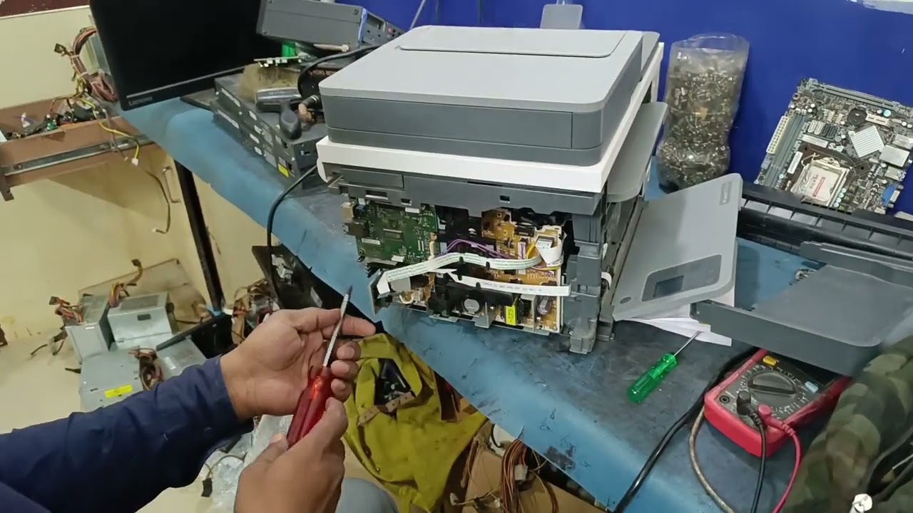 Hp LASERJET M233sdw 49 error Repair watch complete video by hp support