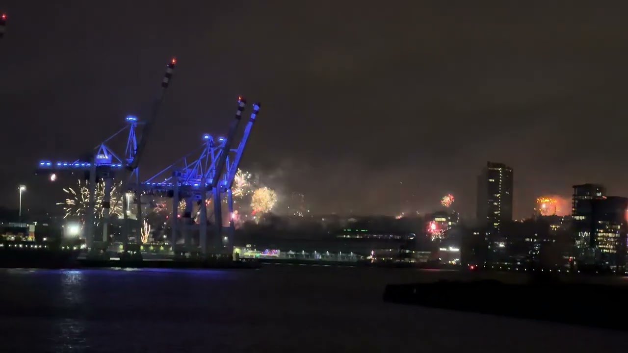 New year in Hamburg , Germany 🇩🇪 
