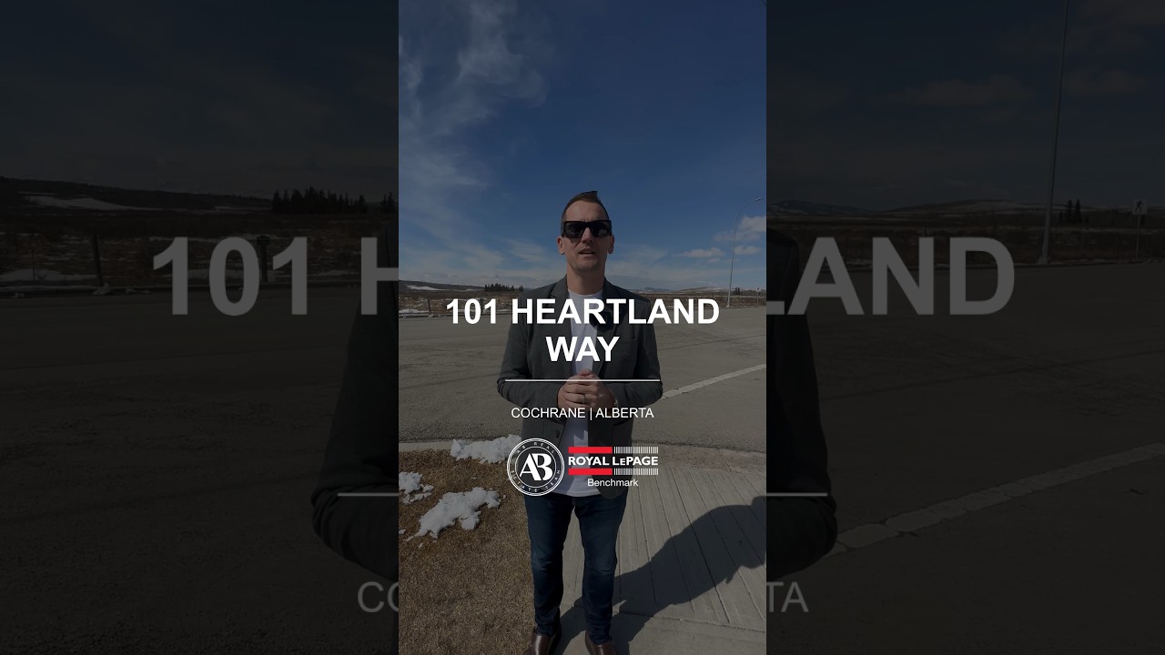 COMING SOON! 🤫 101 Heartland Way #realestate #cochrane #realtor #realestateagent #cochraneab