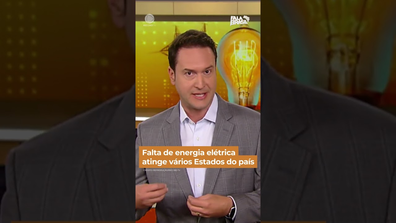 Falta de energia el&eacute;trica atinge v&aacute;rios Estados do pa&iacute;s #FalaBrasil