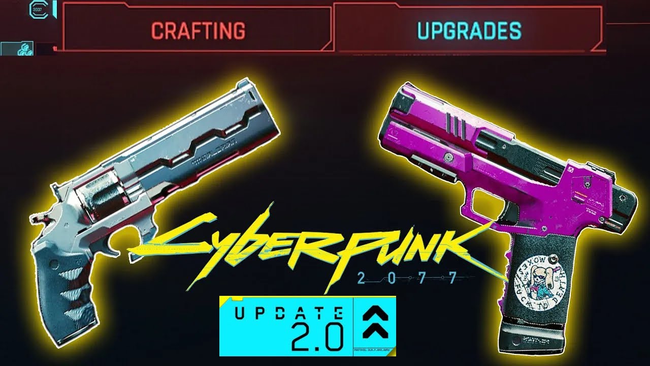 КУЛЬТОВОЕ ОРУЖИЕ &mdash; КРАФТИНГ И РАЗРАБОТКА! (Разбор Cyberpunk 2077 2.0)