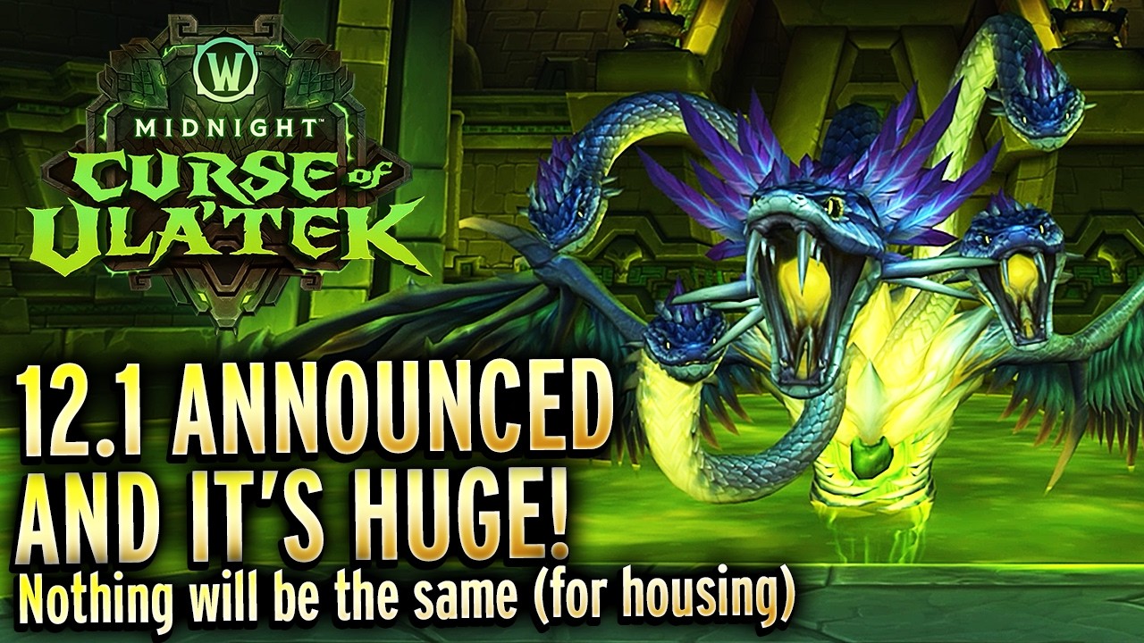 12.1 ANNOUNCED! Housing Import/Export, Pets, Lairs, And More! World of Warcraft Midnight