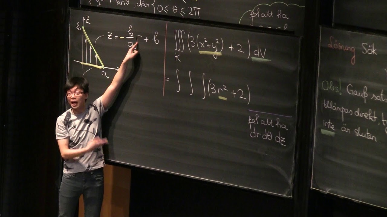 Ö12(4) Gauss sats del 4 samt Stokes sats del 1