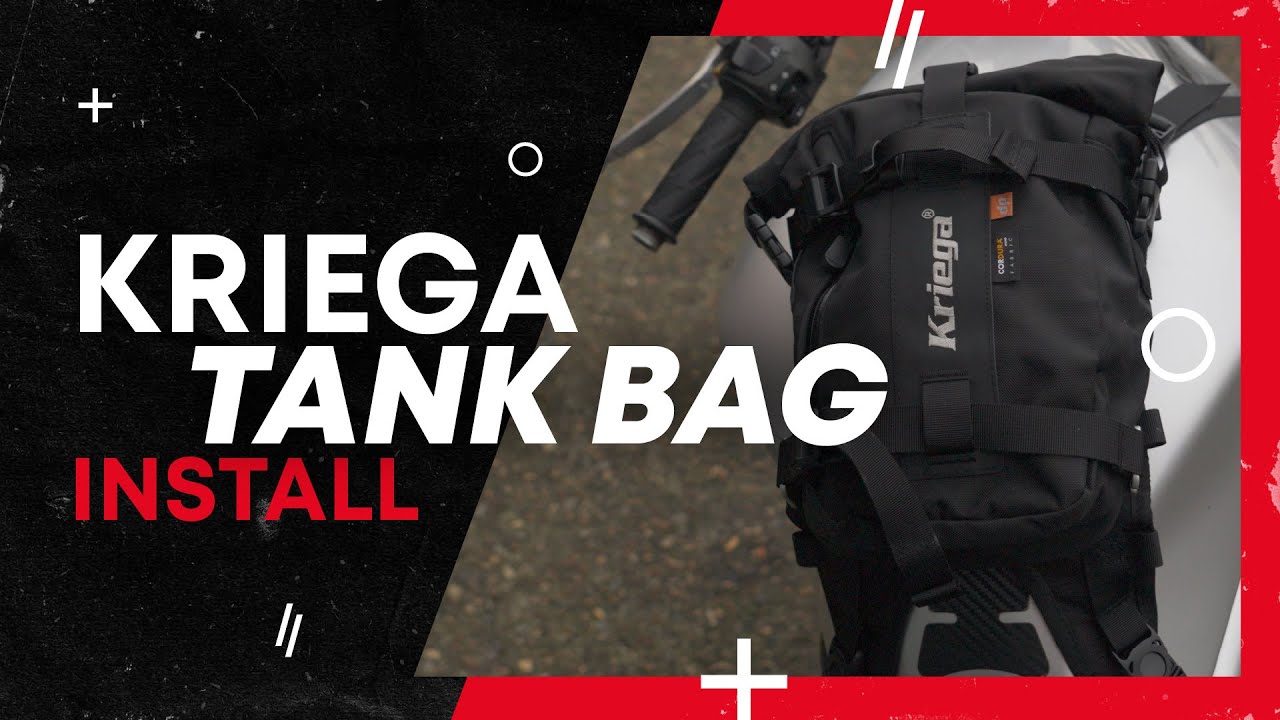 Turn Your US Drypack into a Tank Bag! Installing the Kriega Tank Converter | Tutorial