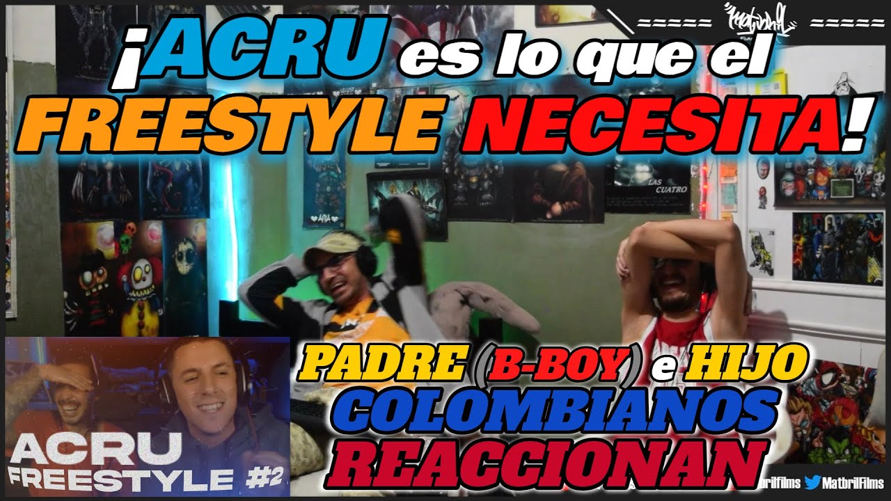 💥REACCIONANDO con mi PADRE (B-BOY) al INCREÍBLE FREESTYLE de ACRU en el DIRECTO de [Naiky Wan] 2023🔥