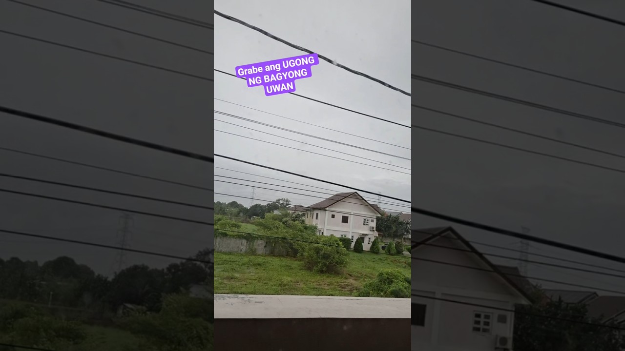Sounds of Super typhoon Uwan