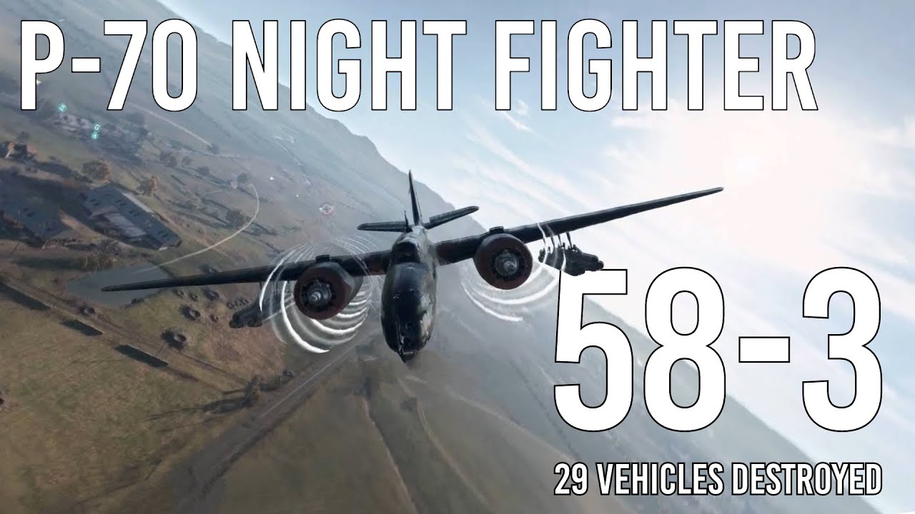P70 Night Fighter | 29 Vehicles Destroyed | Battlefield 5