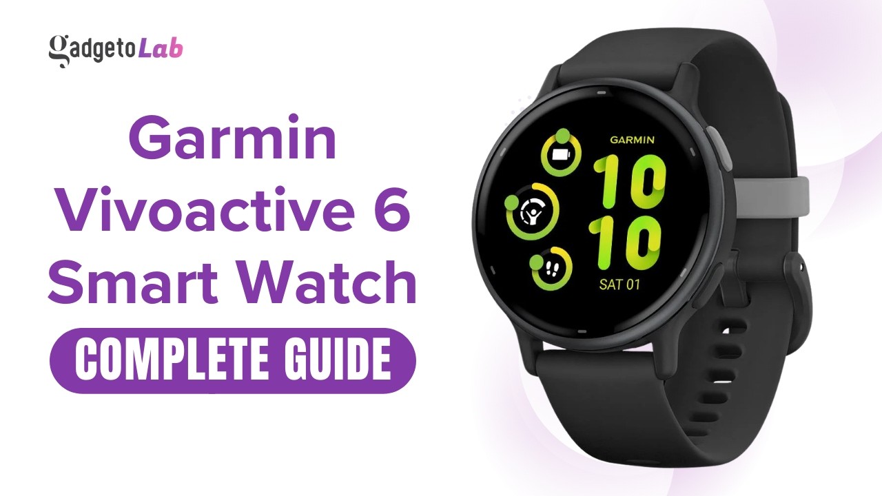 Garmin Vivoactive 6 Smart Watch | Features & Setup | Complete Buying & User Guide