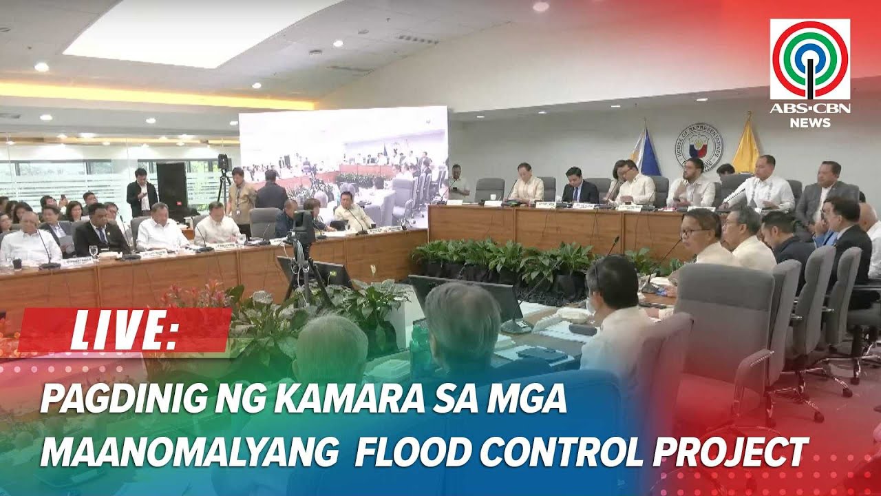 LIVE: House of Representatives investigates anomalous flood control projects | September 2