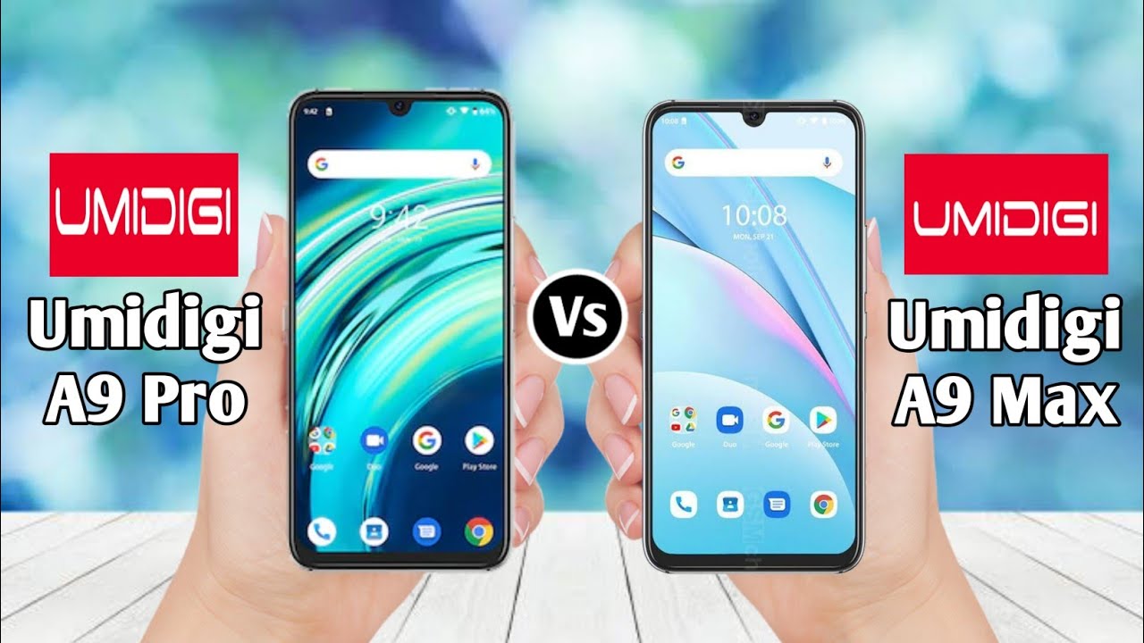 Umidigi A9 Pro Vs Umidigi A9 Max