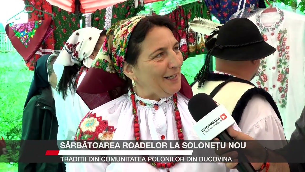 Sărbătoarea Roadelor la Solonețu Nou Tradiții din comunitatea polonilor din Bucovina