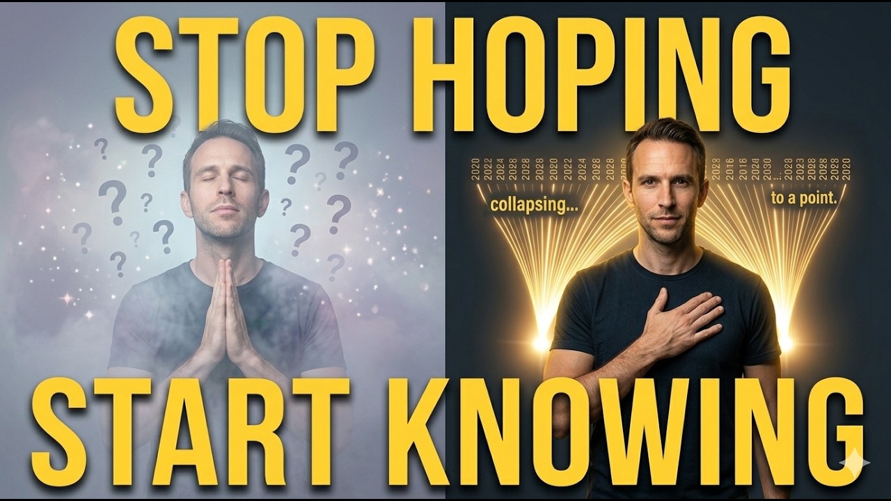 Stop Hoping! Use Certainty + Time Collapse To Manifest Now