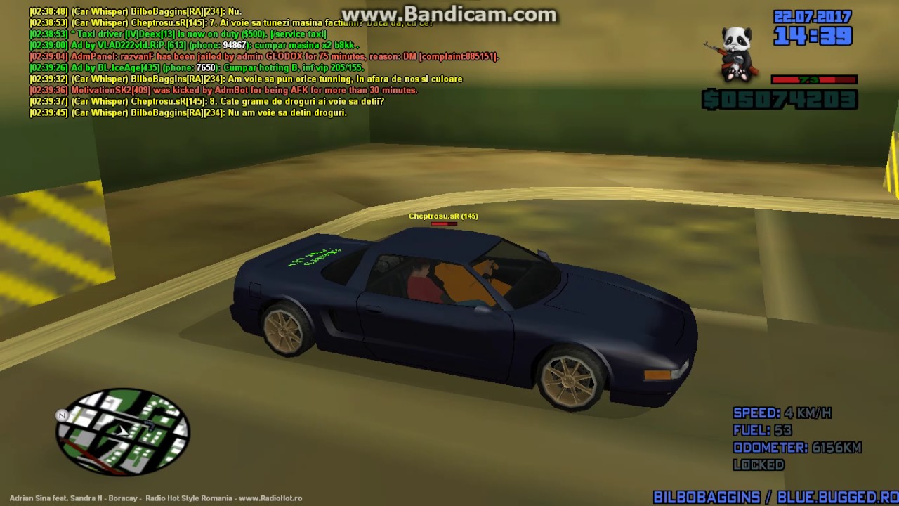 Test teoretic Taxi LS - Blue Bugged