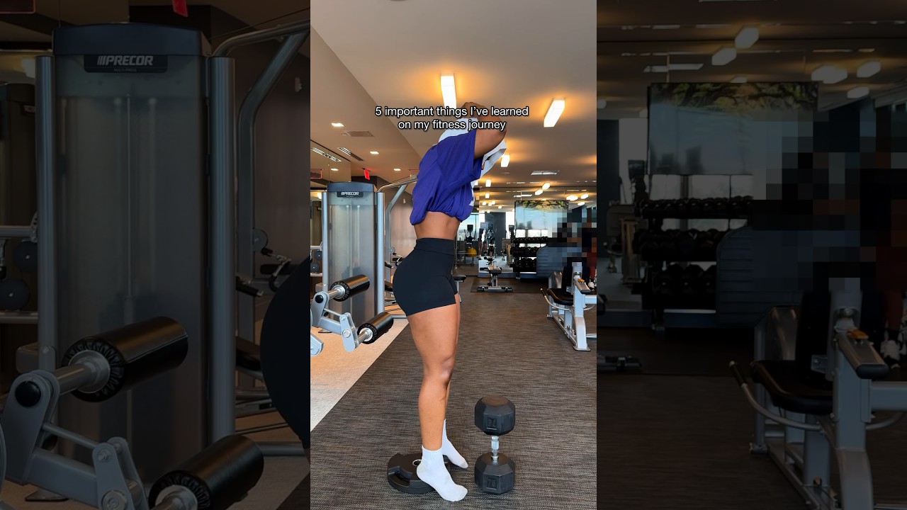 5 VERY IMPORTANT things I&rsquo;ve learned on my fitness journey #fitness #workout #girlswholift