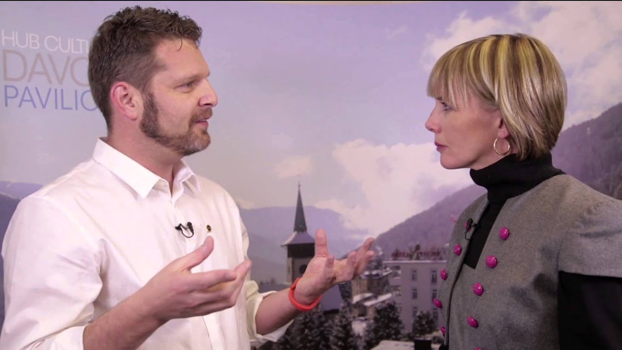 WEF Davos 2014 Hub Culture Interview with David Hertz