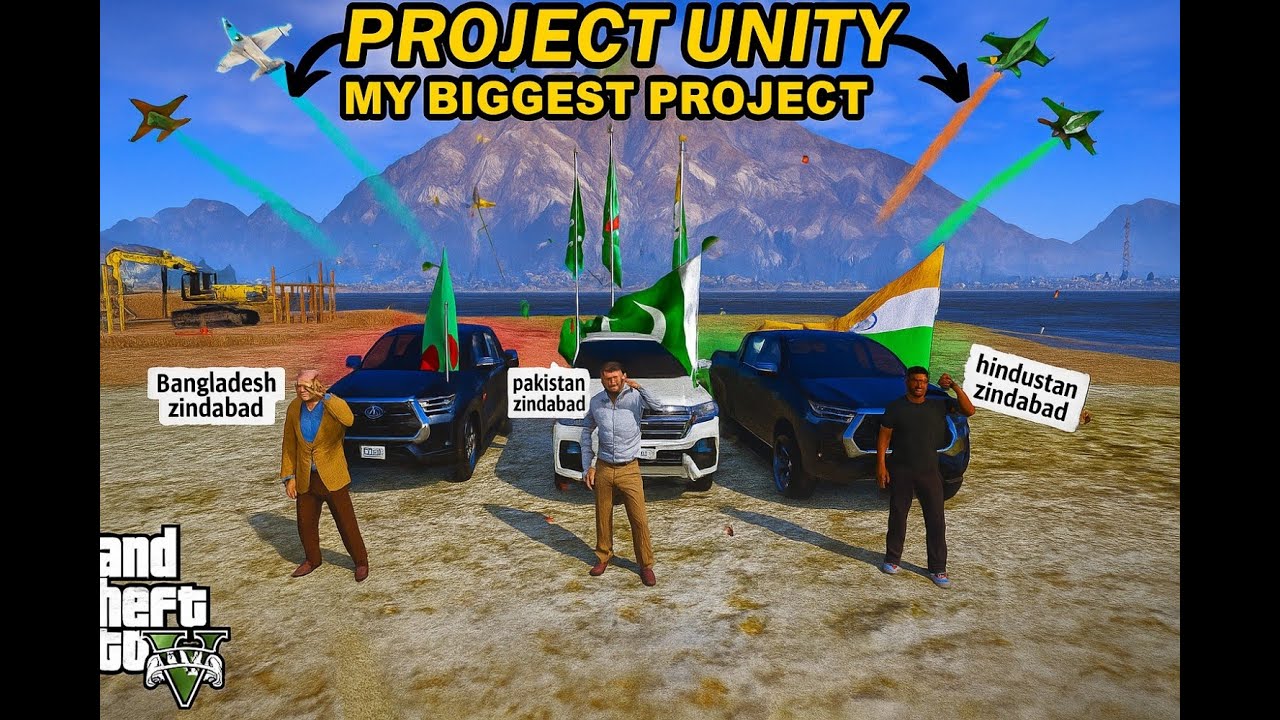 Pakistan, India & Bangladesh United in GTA V's Biggest Project Ever