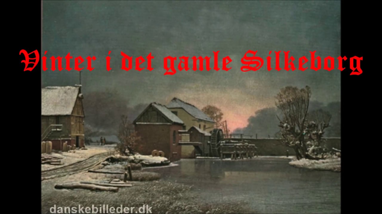 Vinter i det gamle Silkeborg