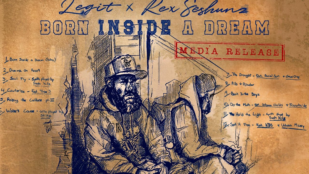 Legit x Rex Seshunz - Soul Fly - cuts by DJ Uncle Fester (Official Music Video by @raincloudstories)