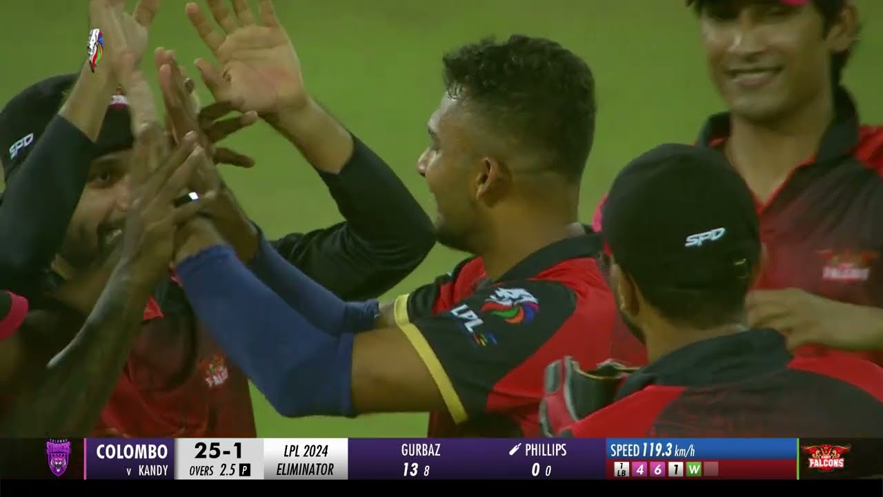 Kandy Falcons vs Colombo Strikers | Eliminator Highlights | #LPL5