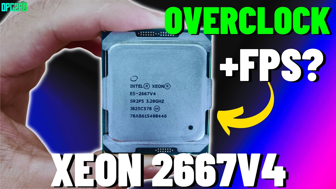 Fiz Overclock - Unlock boost no XEON E5 2667v4? Ganhei mais desempenho em JOGOS?