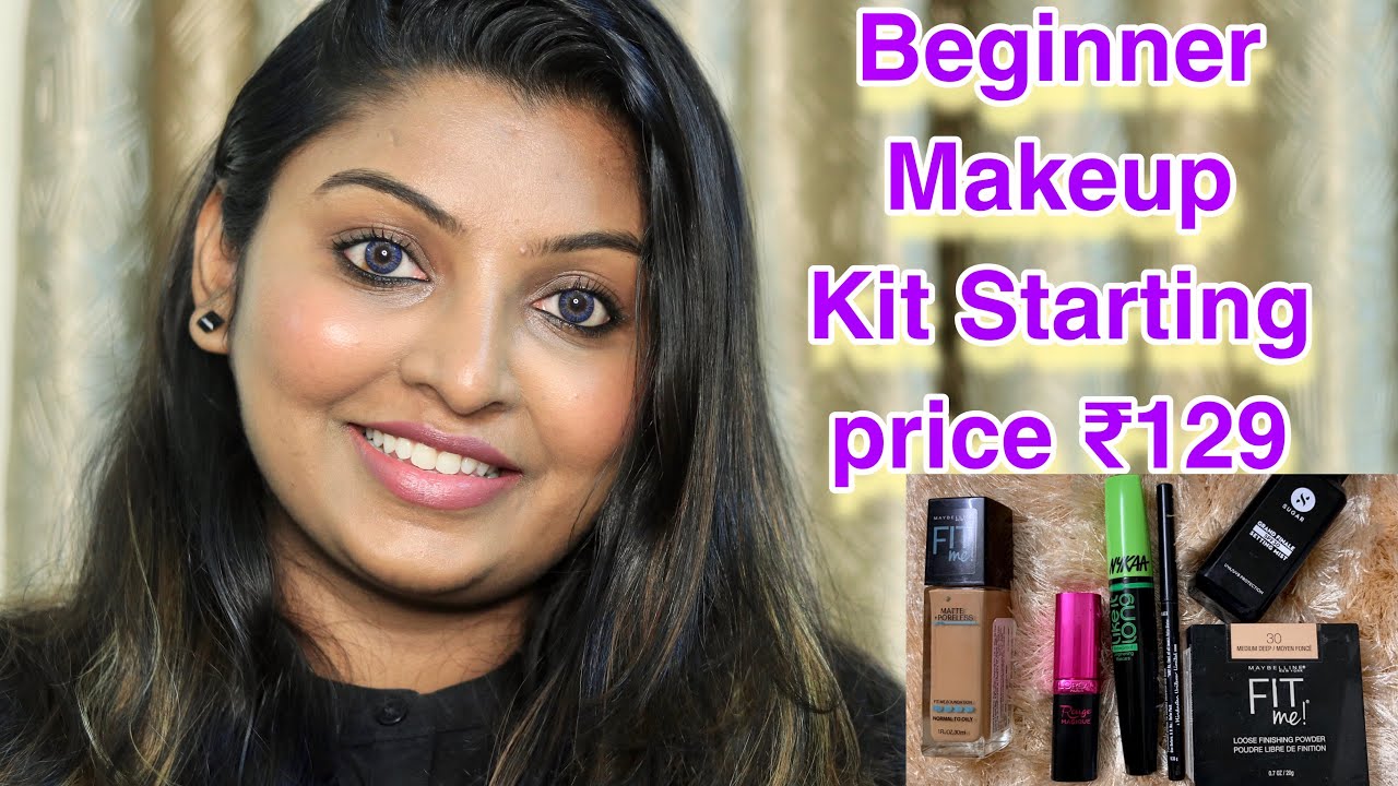 Easy Everyday Beginner Makeup tutorial in tamil | Beginner Makeup Kit starting price Rs 129/- Only
