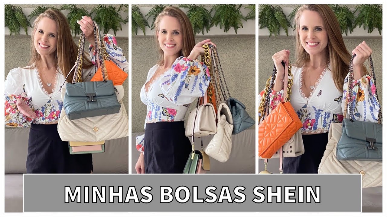 Minhas bolsas da Shein #shein #sheinhaul