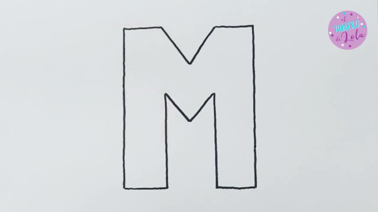 C&Oacute;MO DIBUJAR LA LETRA 