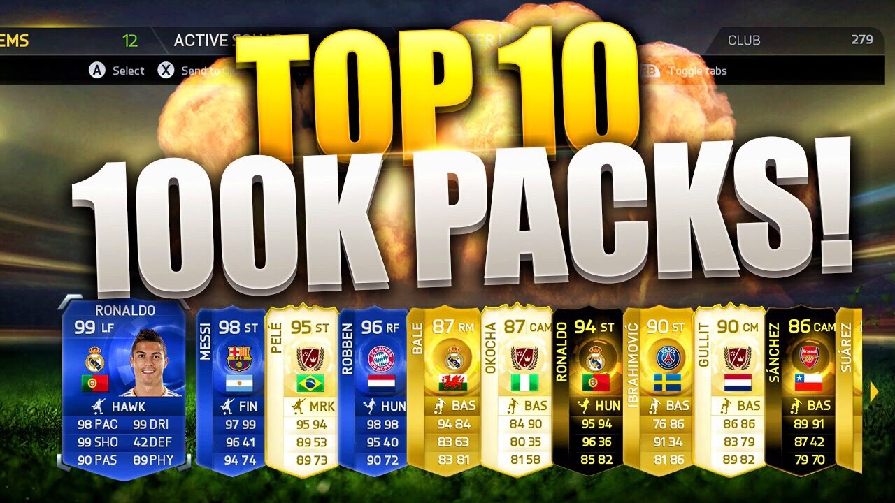 TOP 10 100K PACKS!