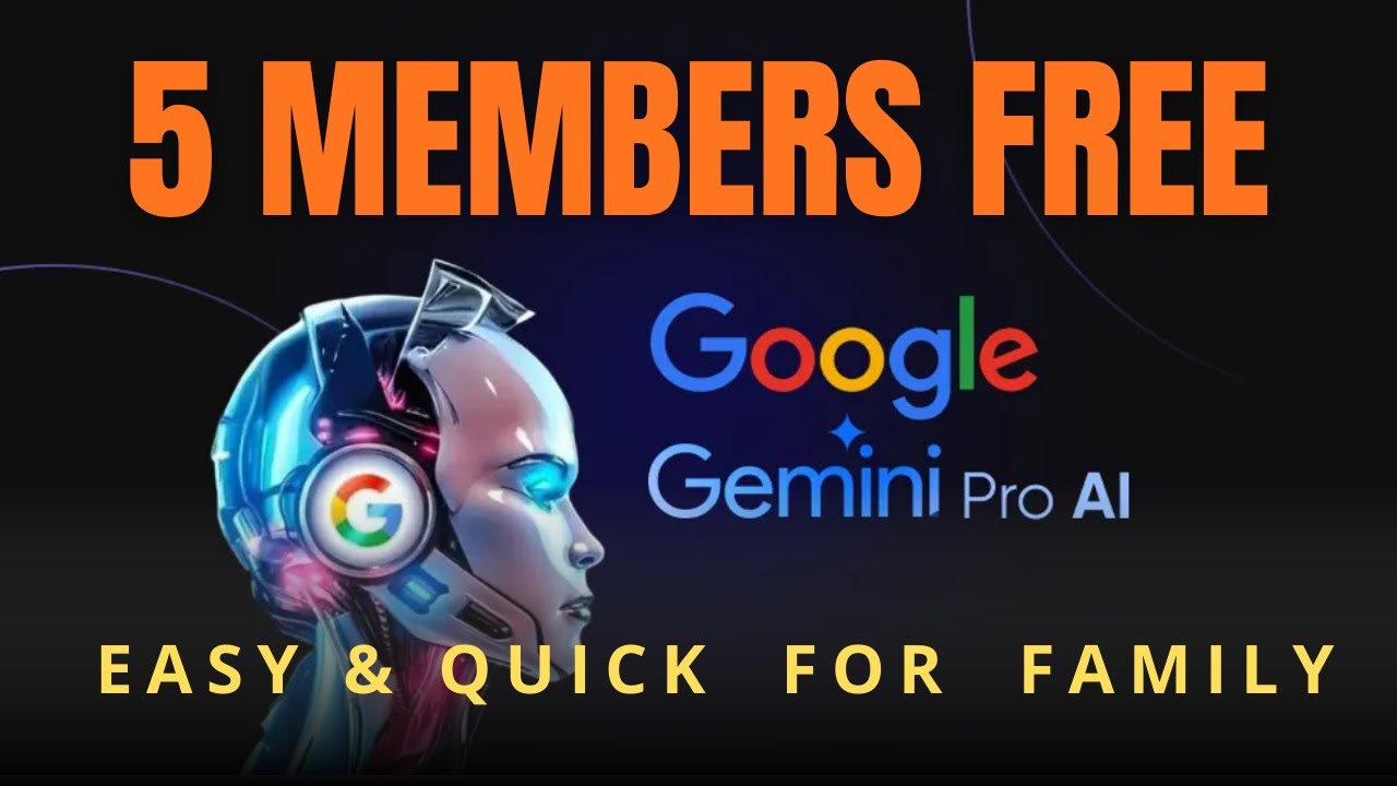 Gemini AI Pro предоставляется бесплатно пяти участникам.