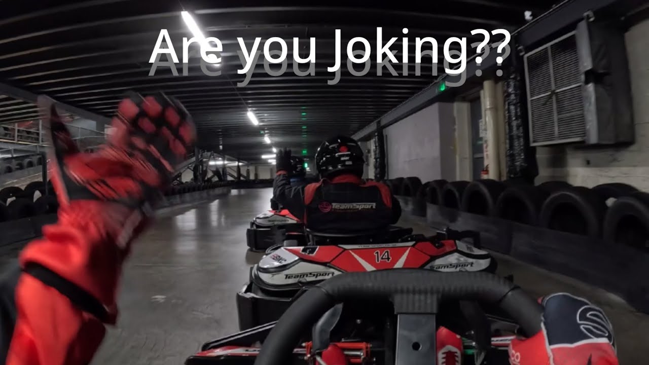Chaotic session! Teamsport Stockton #karting 