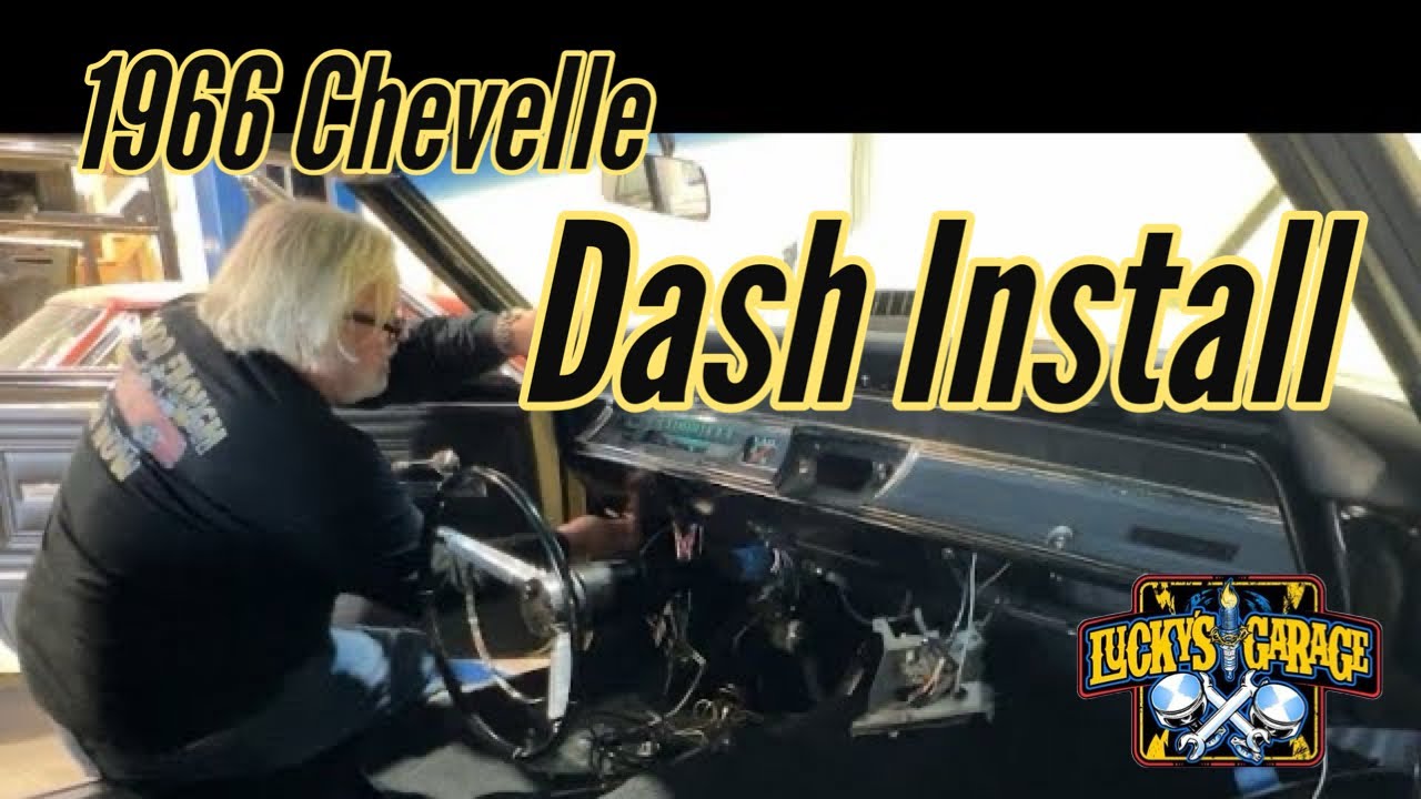 WHATS IN THE BOX + COMPLETE DASH INSTALL 1966 Chevelle