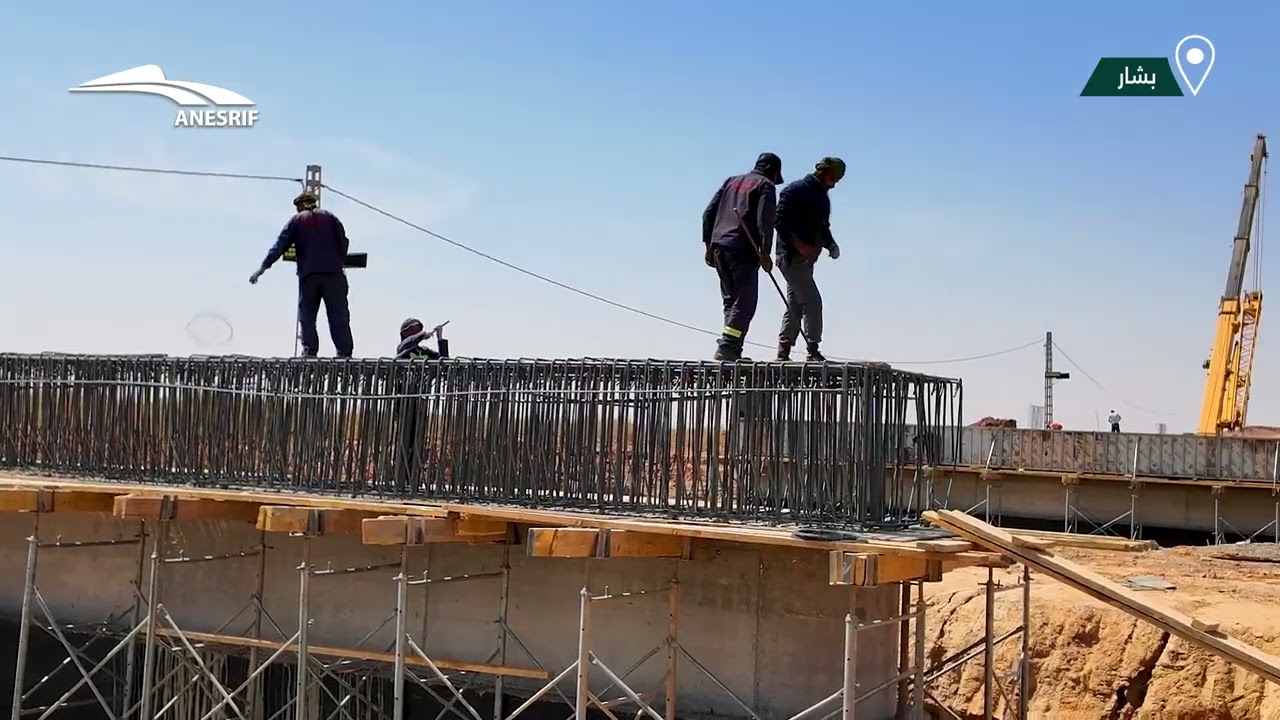 Algérie : nouvelles images du chantier ferroviaire Tindouf-Béchar