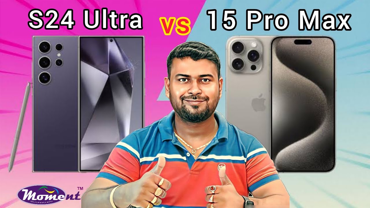 iPhone 15 Pro Max vs Galaxy S24 Ultra EMI Deal at Moment Enterprise with 0 Down Payment & 0 interest