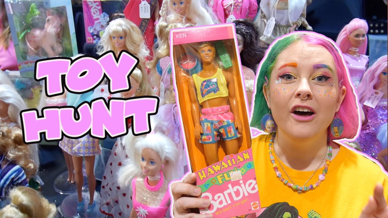 Toy Hunt Vlog & Haul- Vintage & Modern Toy Fair