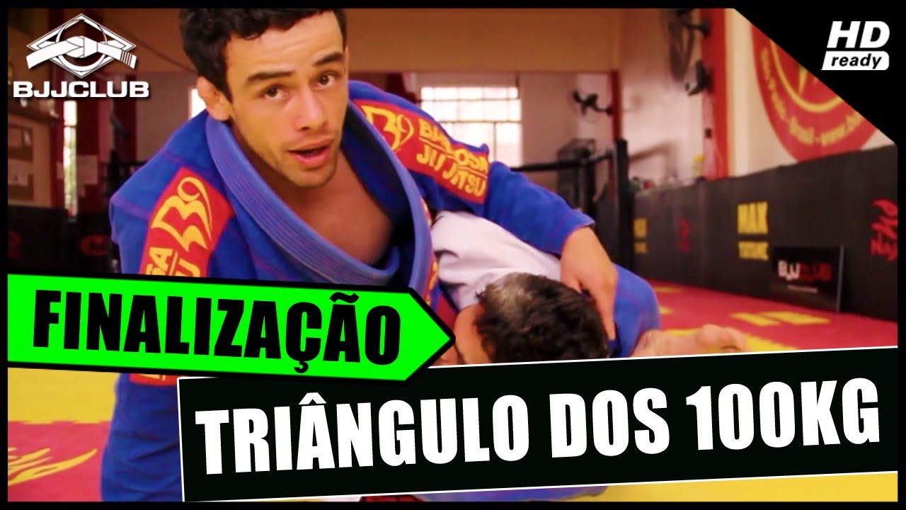 Jiu-Jitsu - Finalização Triângulo do 100kg - Eduardo Nascimento - BJJCLUB