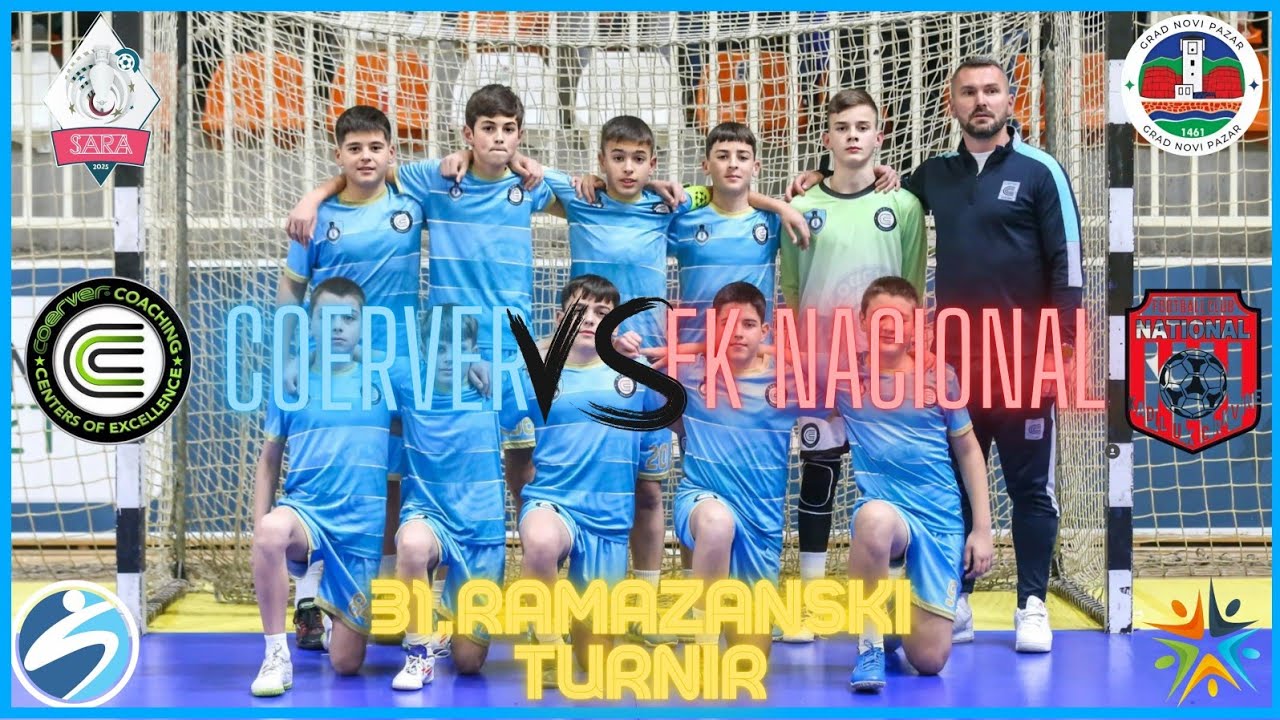 1. Utakmica || U-13 || 31. RAMAZANSKI TURNIR || AF Coerver PLAVI vs FK Nacional ||