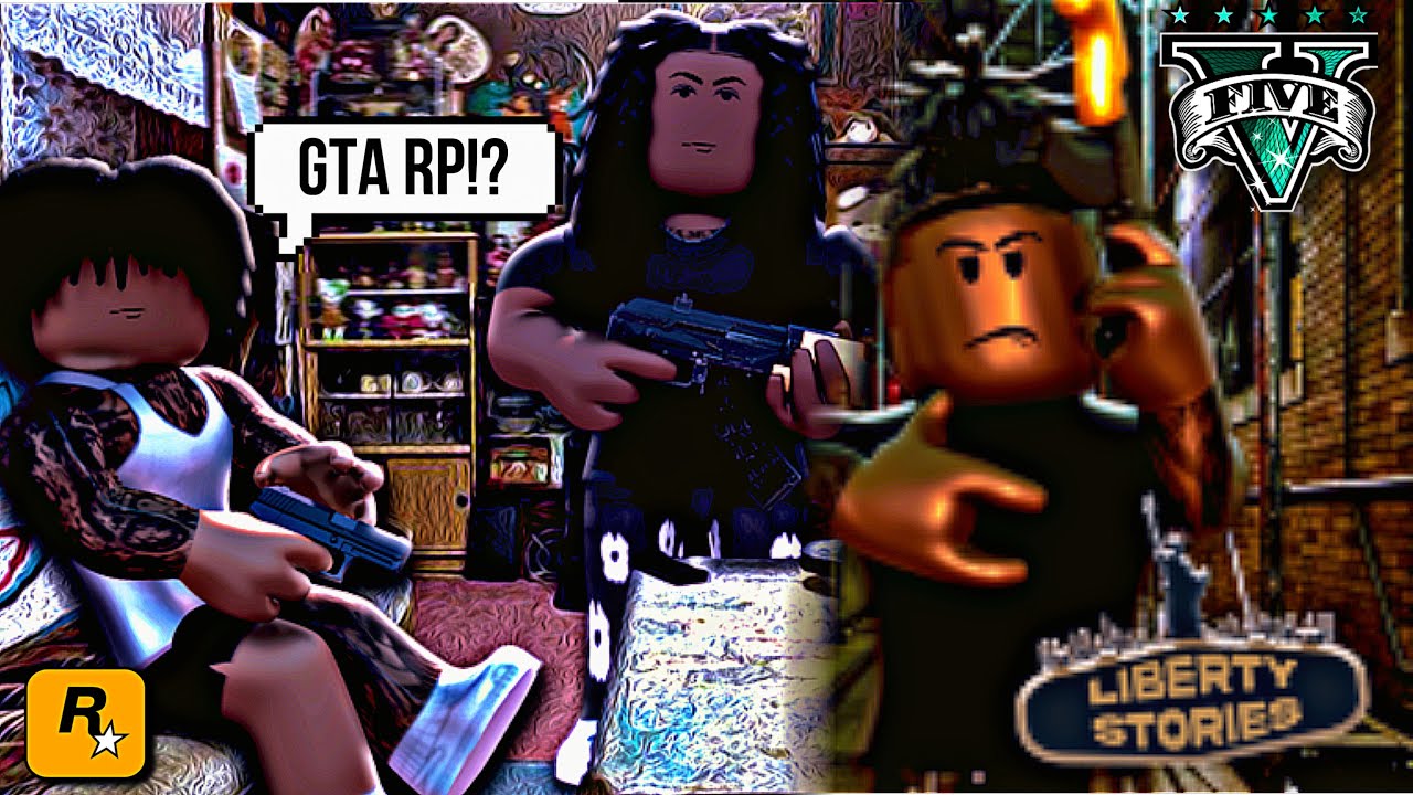 I Played A ACTUAL GTA V RP Game On ROBLOX??.. | Liberty City