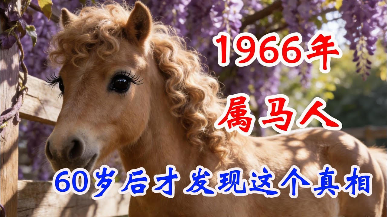 1966年属马人：你不是命不好，是这一点一直在消耗你