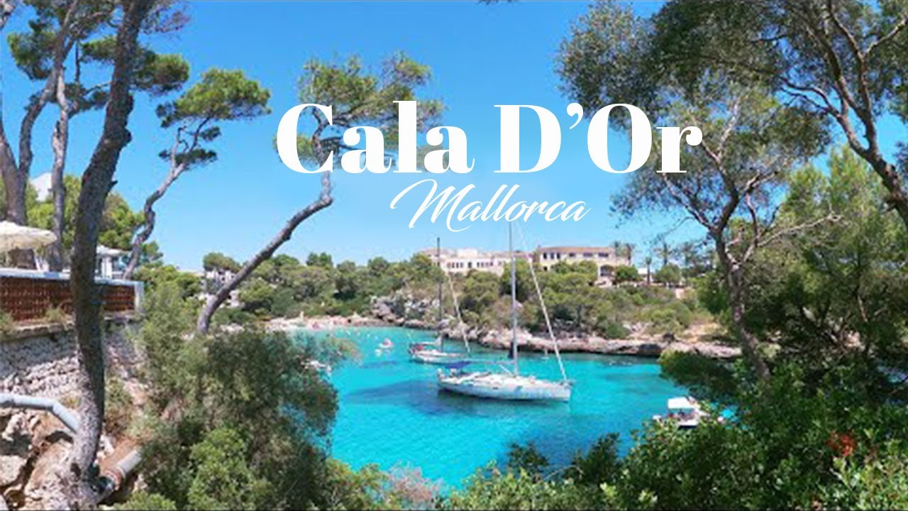 Cala d'Or 14.10.22 Bays🏝 Beach🏖 Brezel Bro's🥨 and City Walk 4k