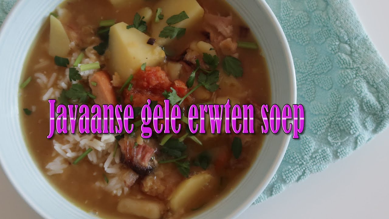 JAVAANSE ERWTEN SOEP ||AIDA SMORE #SOEP #SURINAAMS #KOKEN