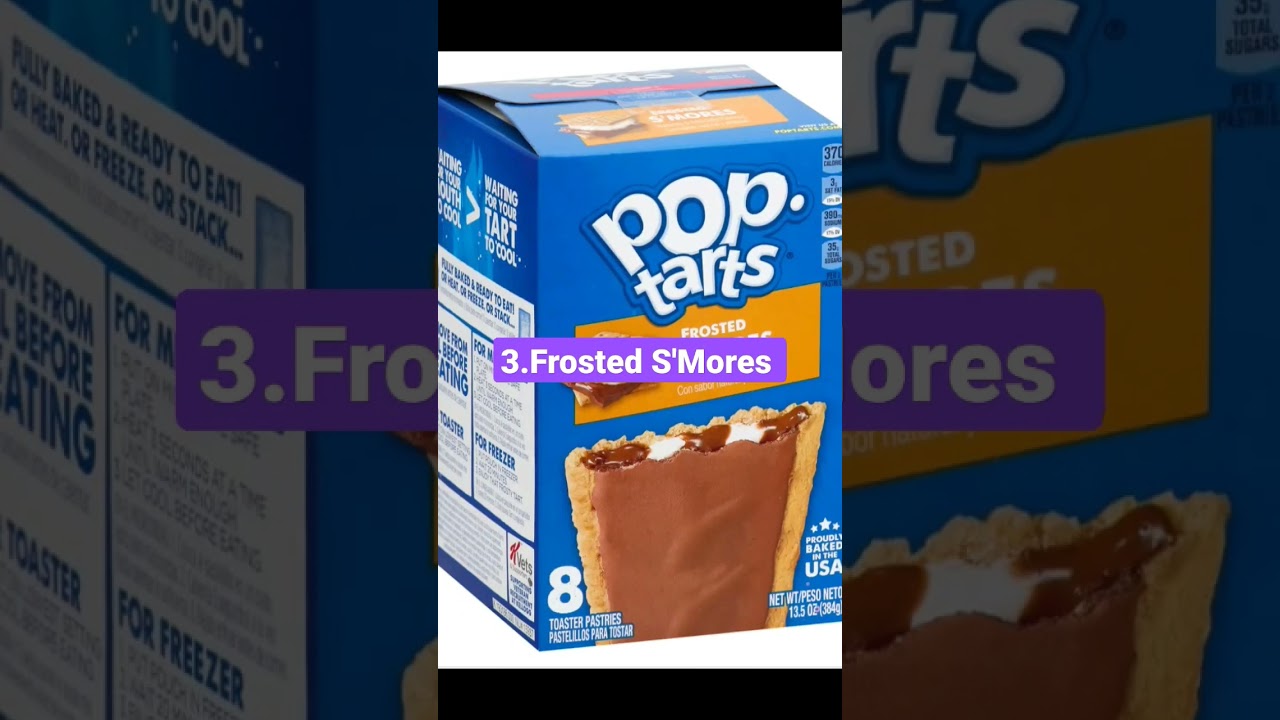 Ranking The Top 5 Pop-Tarts Flavors #shorts #poptarts #poptart