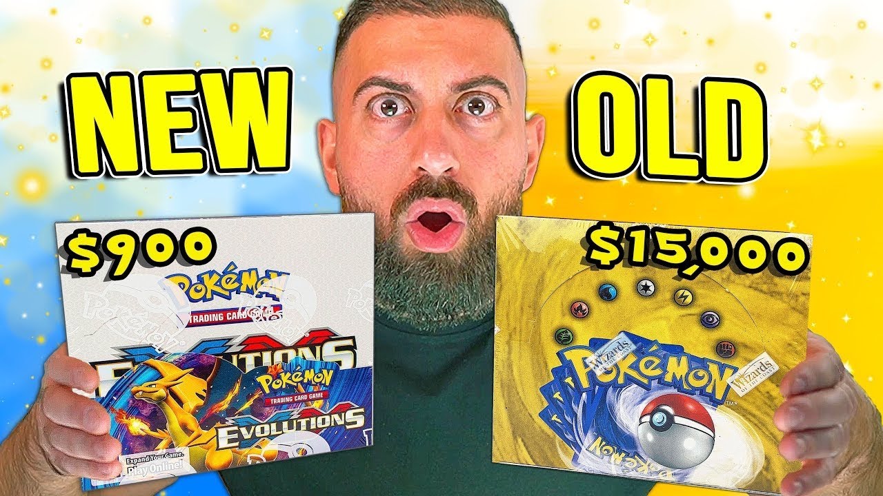 New vs Original Pokemon Box! ($15,000)