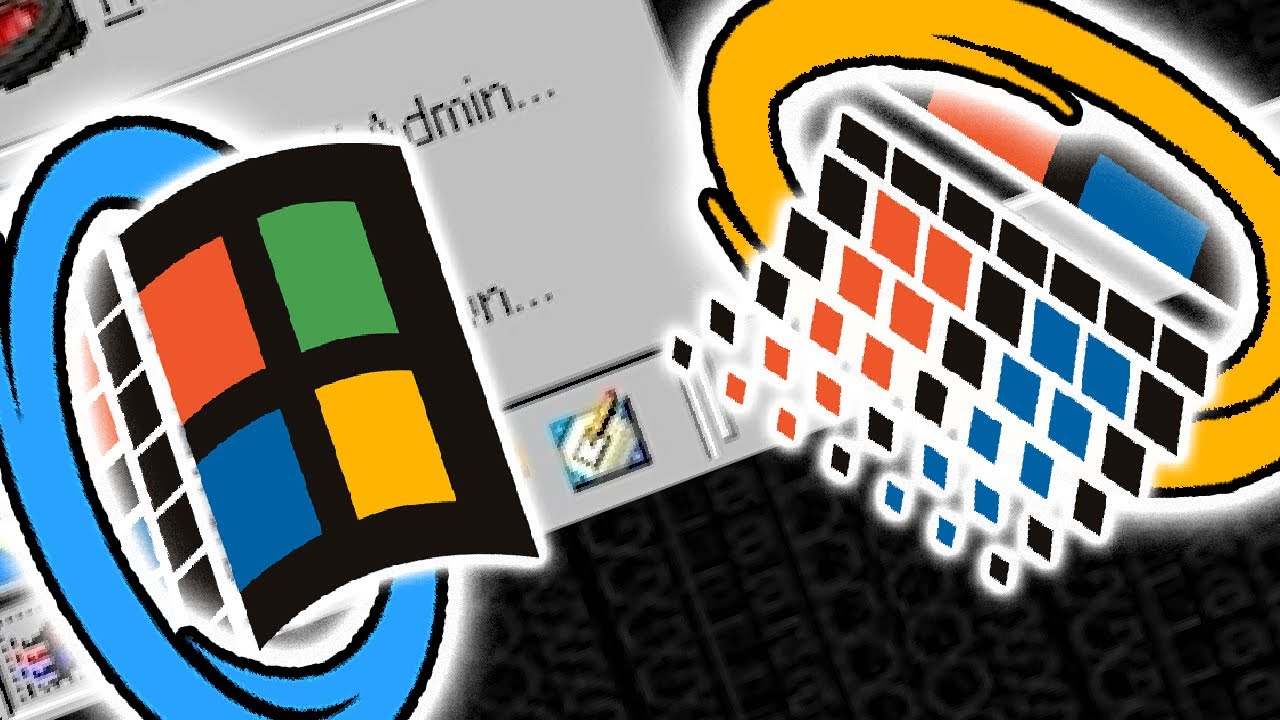Exploring My Weird Portal Themed Windows Version