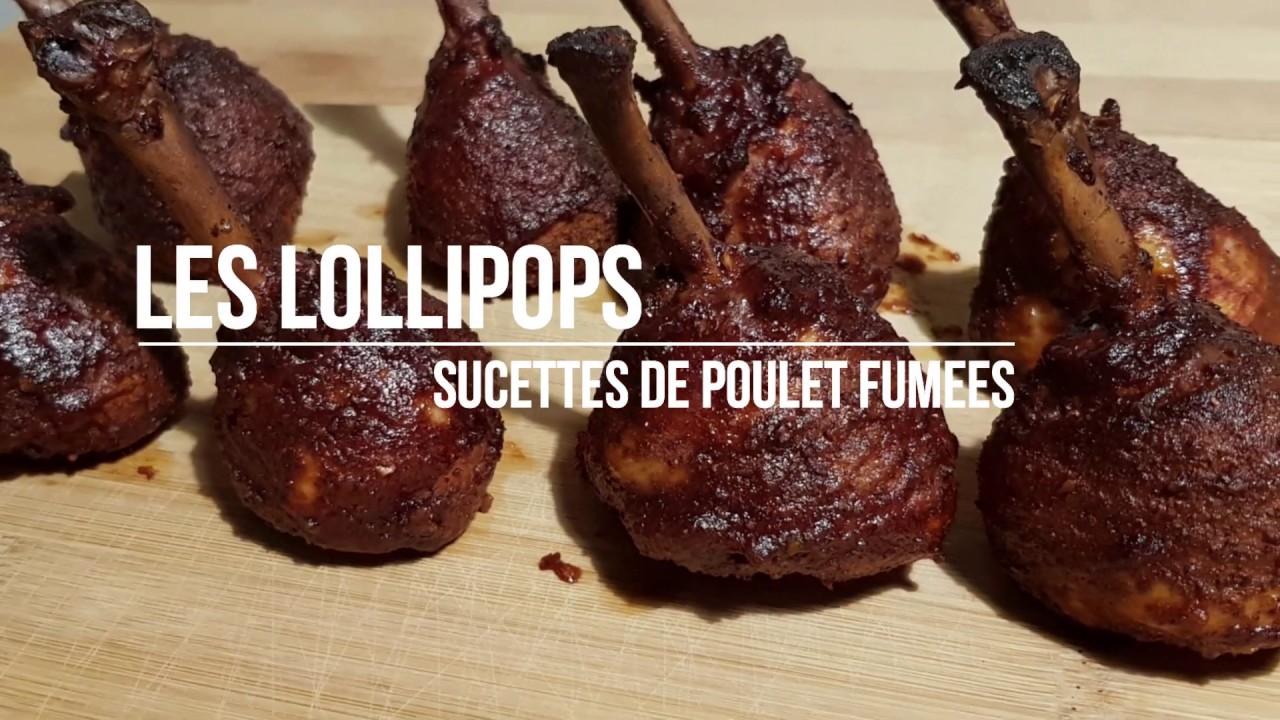 LES LOLLIPOPS (SUCETTES DE POULET FUMÉE): LA RECETTE
