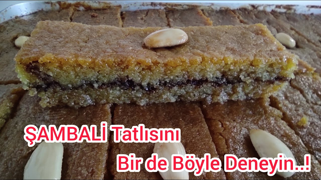 Yapımı 2 Gün Süren ŞAMBALI Tatlısı 💯 Bir de Böyle Deneyin..! 💯 (Try Shambali Dessert Like This)