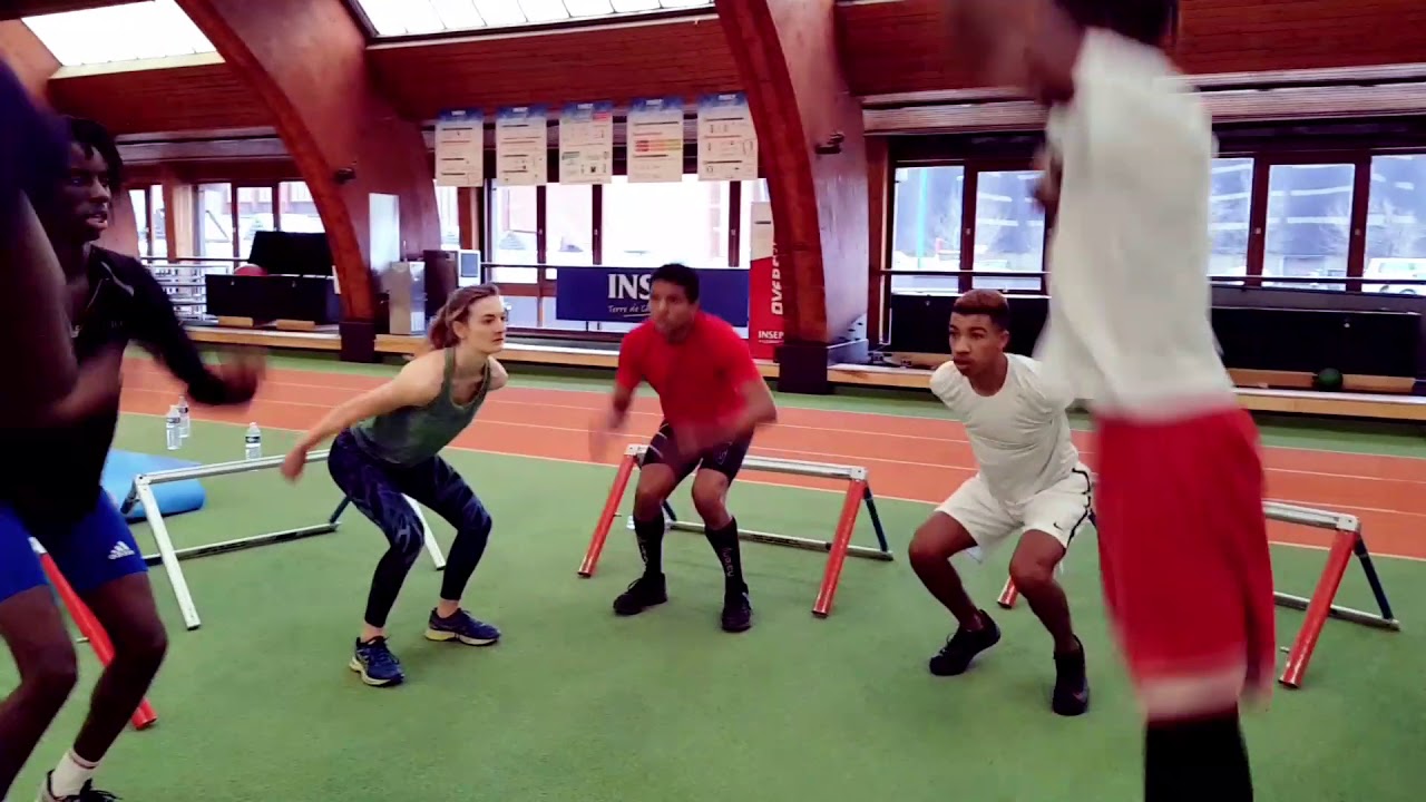 Stage saut en hauteur @insep avec la Ligue d'Ile de France d'Athlétisme